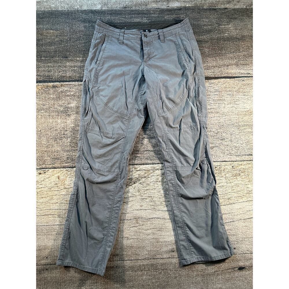 Kuhl Women's Spire Roll-Up Grey Pants Size 8 Short Hiking Outdoors